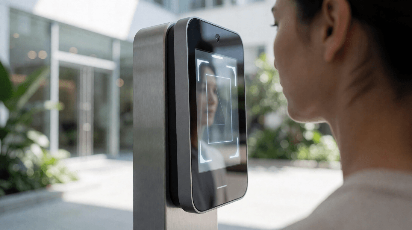 facial recognition biometric technology office
